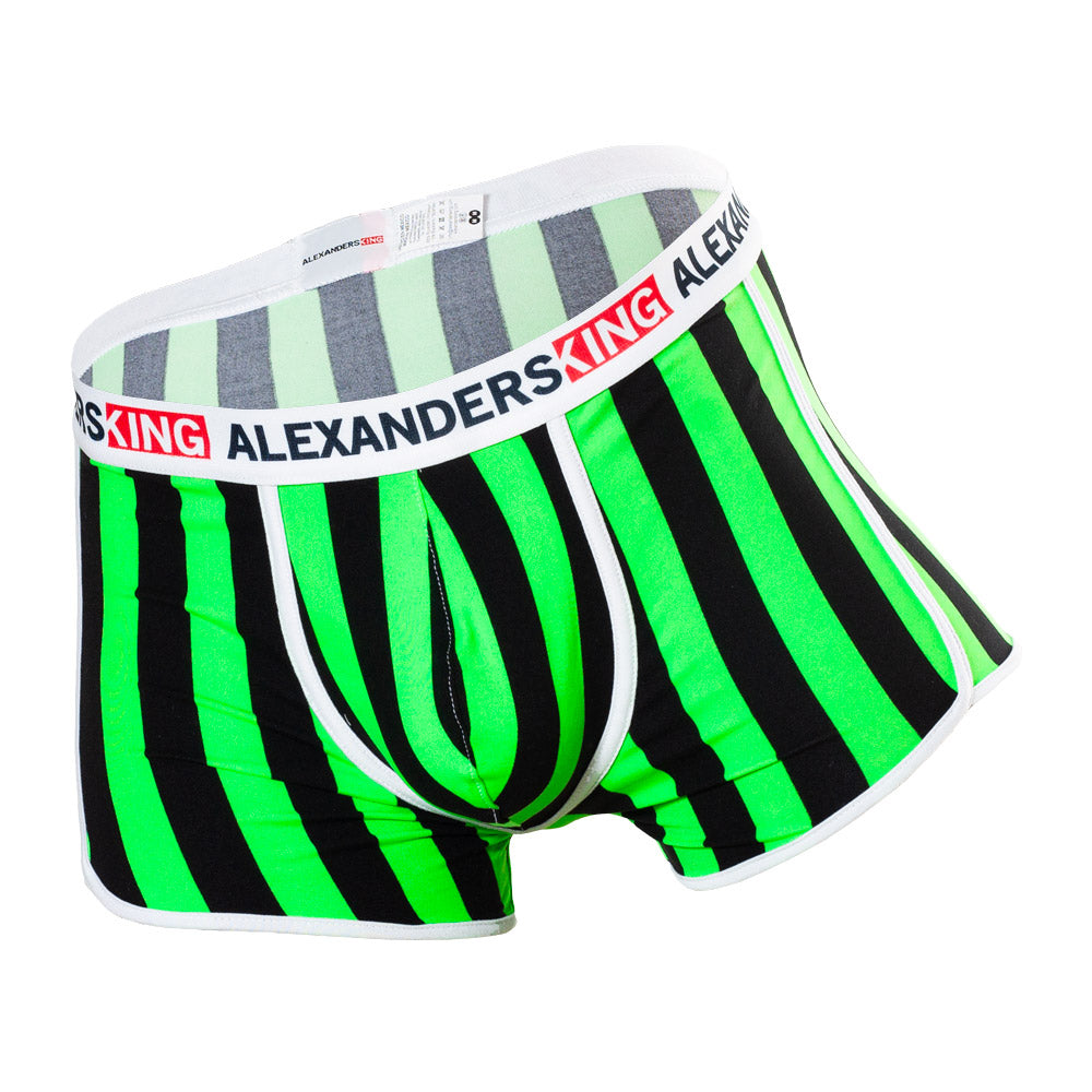 BP0045 Boxer Prime Rayas verde neon y rayas negras skinit