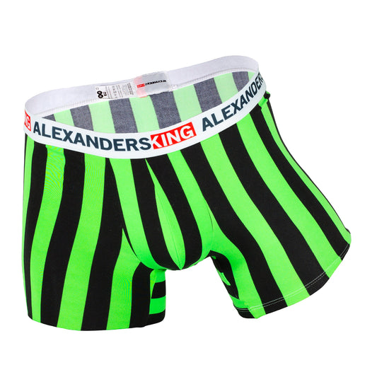 BS0026 Boxer Verde Franjas Negro SkinIt