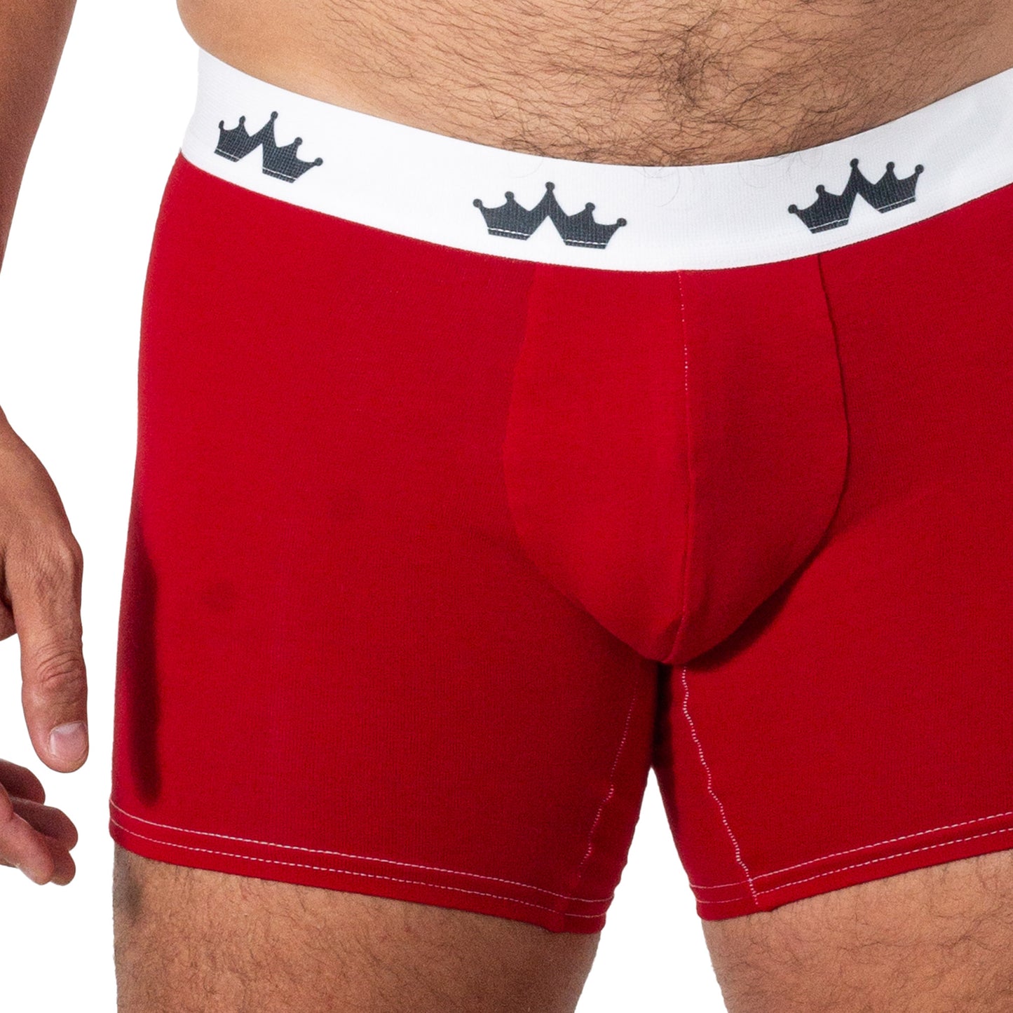 BS0034 Boxer Simple rojo Comfort