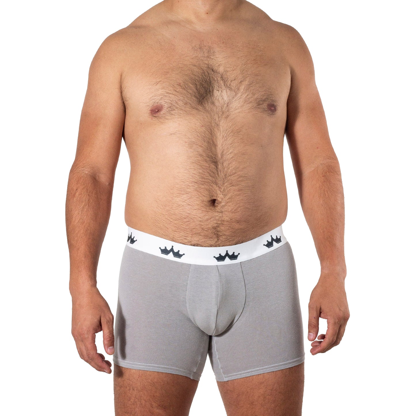 BS0054 Boxer Simple gris claro Comfort