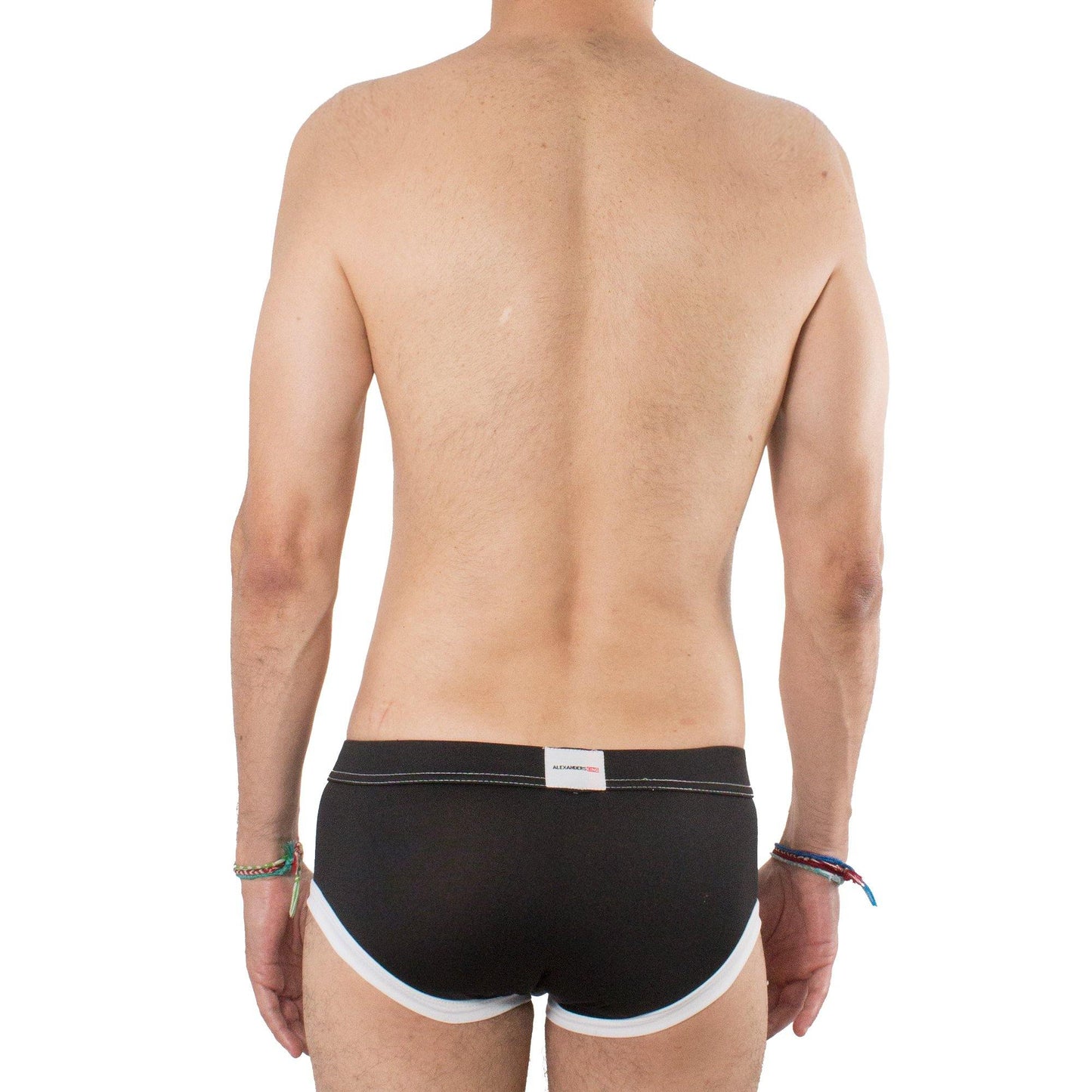 PT0002- Boxer Trunk Chroma Negro/Blanco Skinit - AlexandersKing Underwear