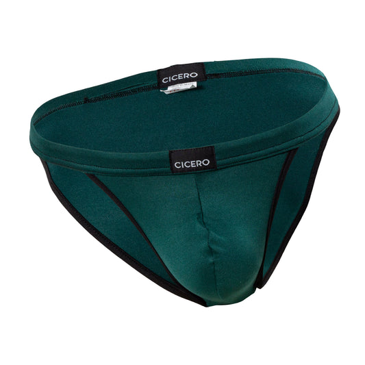 SB0036 Brief bikini Verde botella skinit