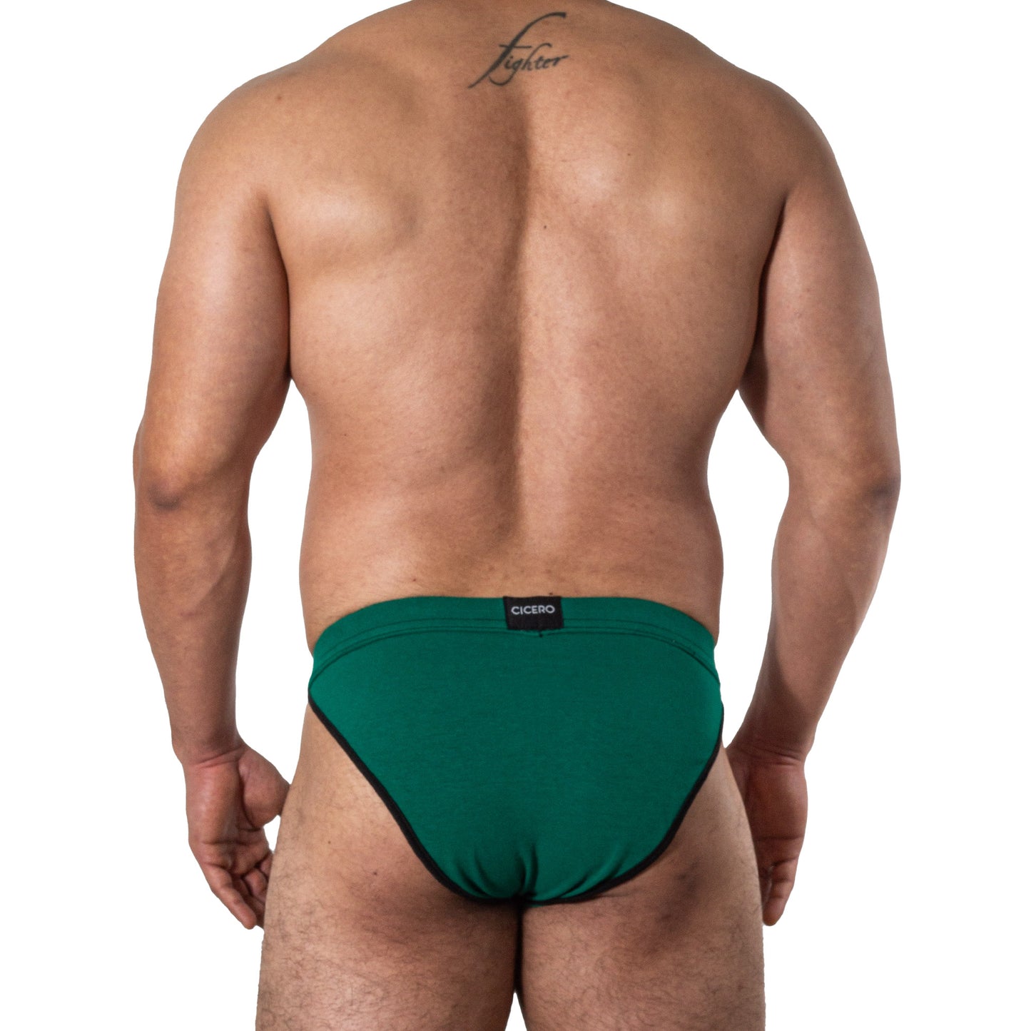 SB0037 Brief bikini verde comfort