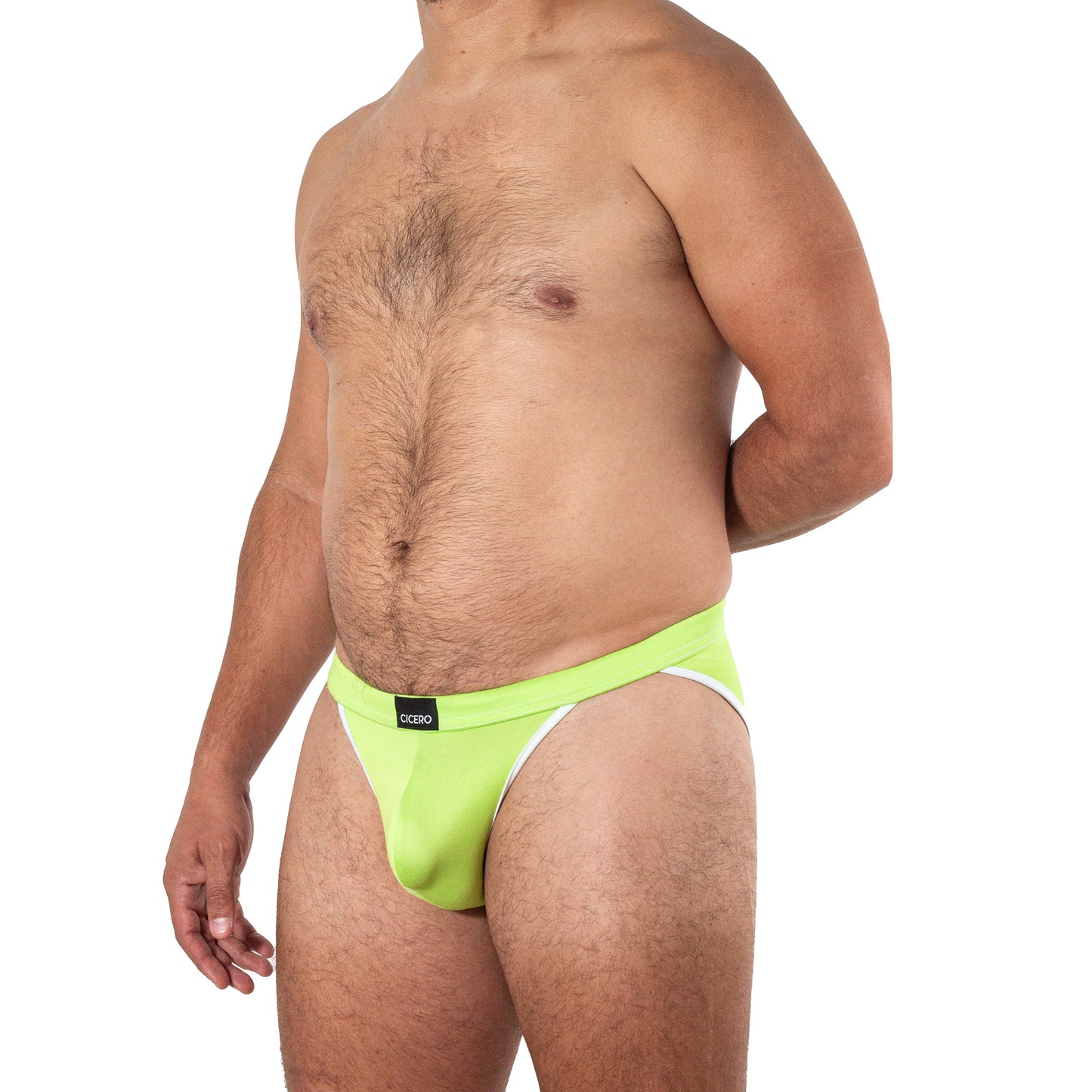 SB0053 Brief bikini Verde Manzana skinit