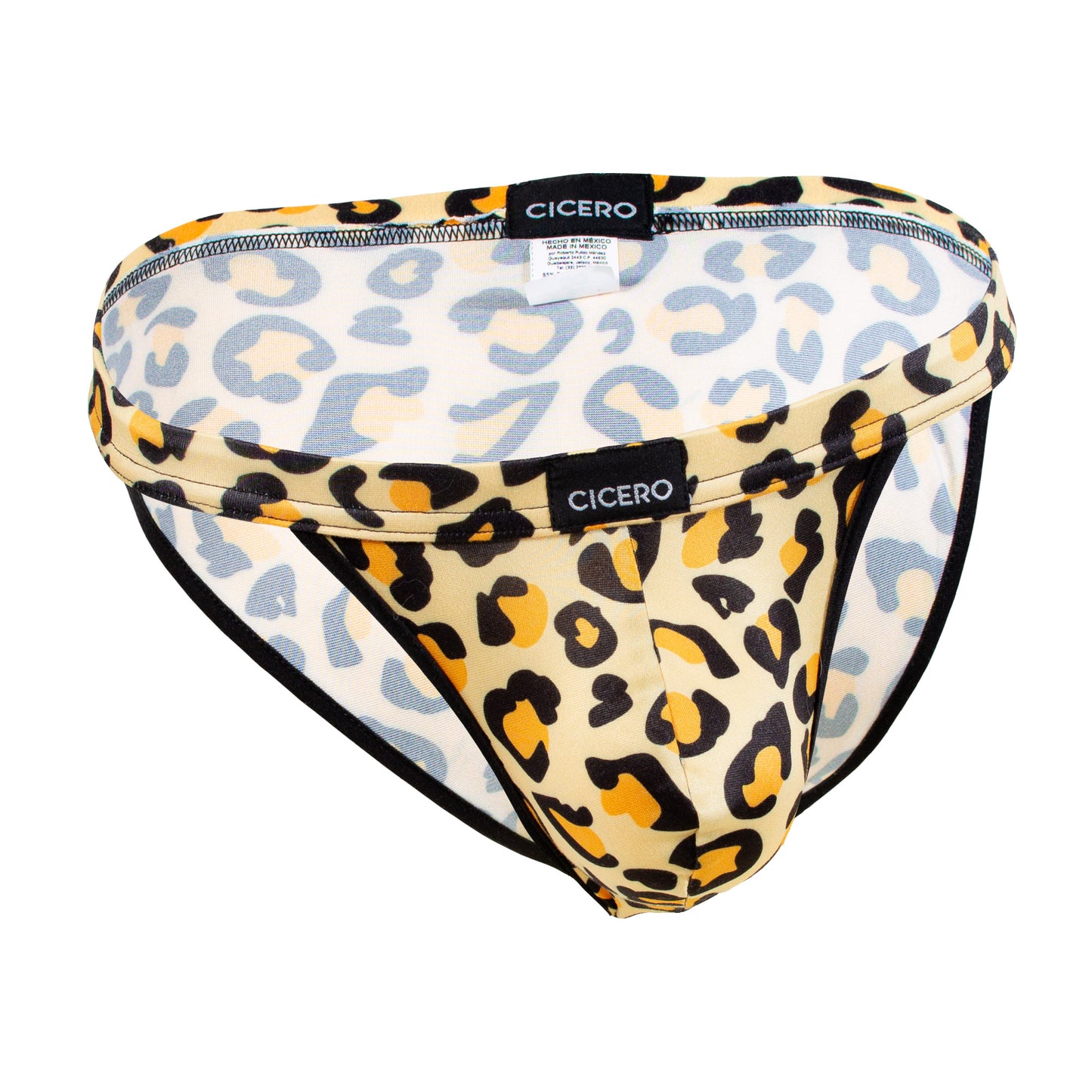 SB0066 Brief Bikini cheeta total skinit