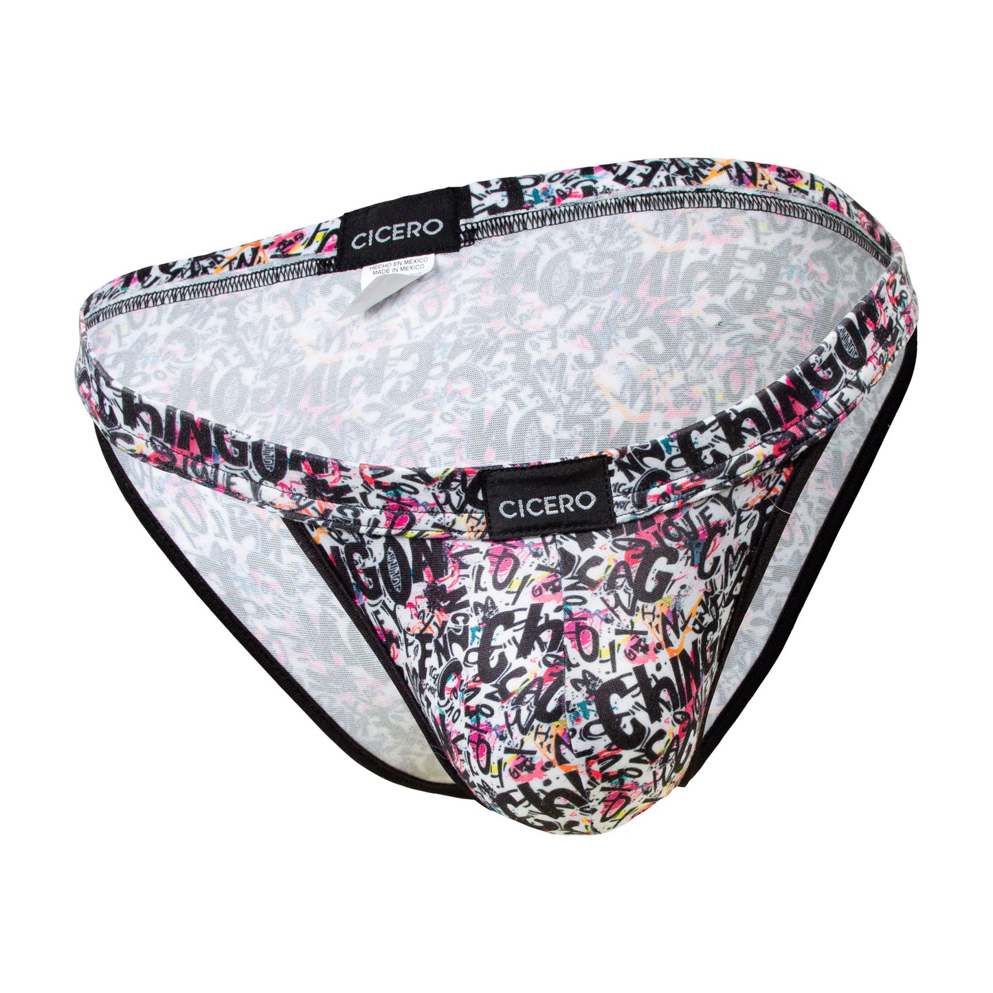 SB0072 Brief Bikini mexicaneidad chingón blanco skinit