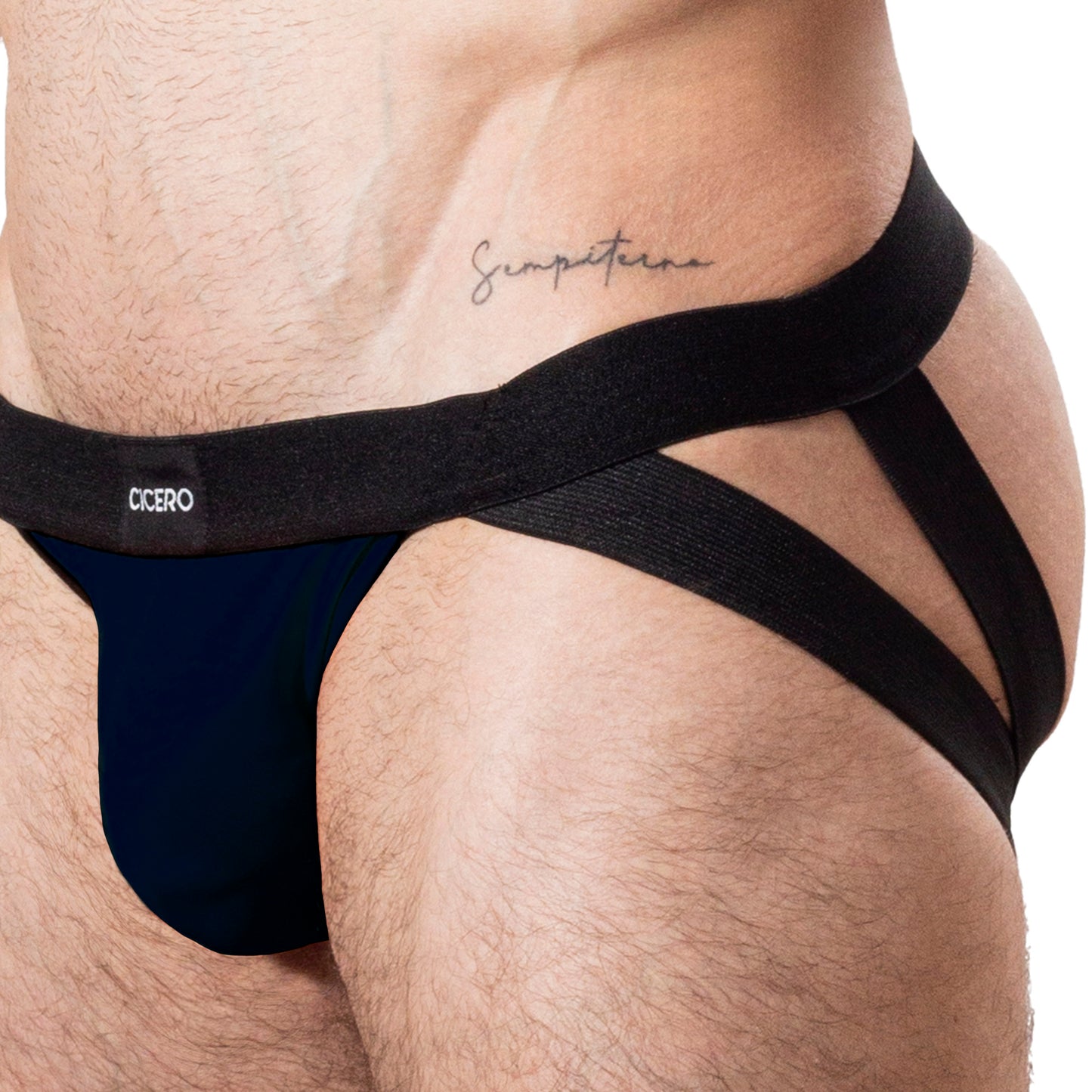 SD0013 – Navy SkinIt Jockstrap