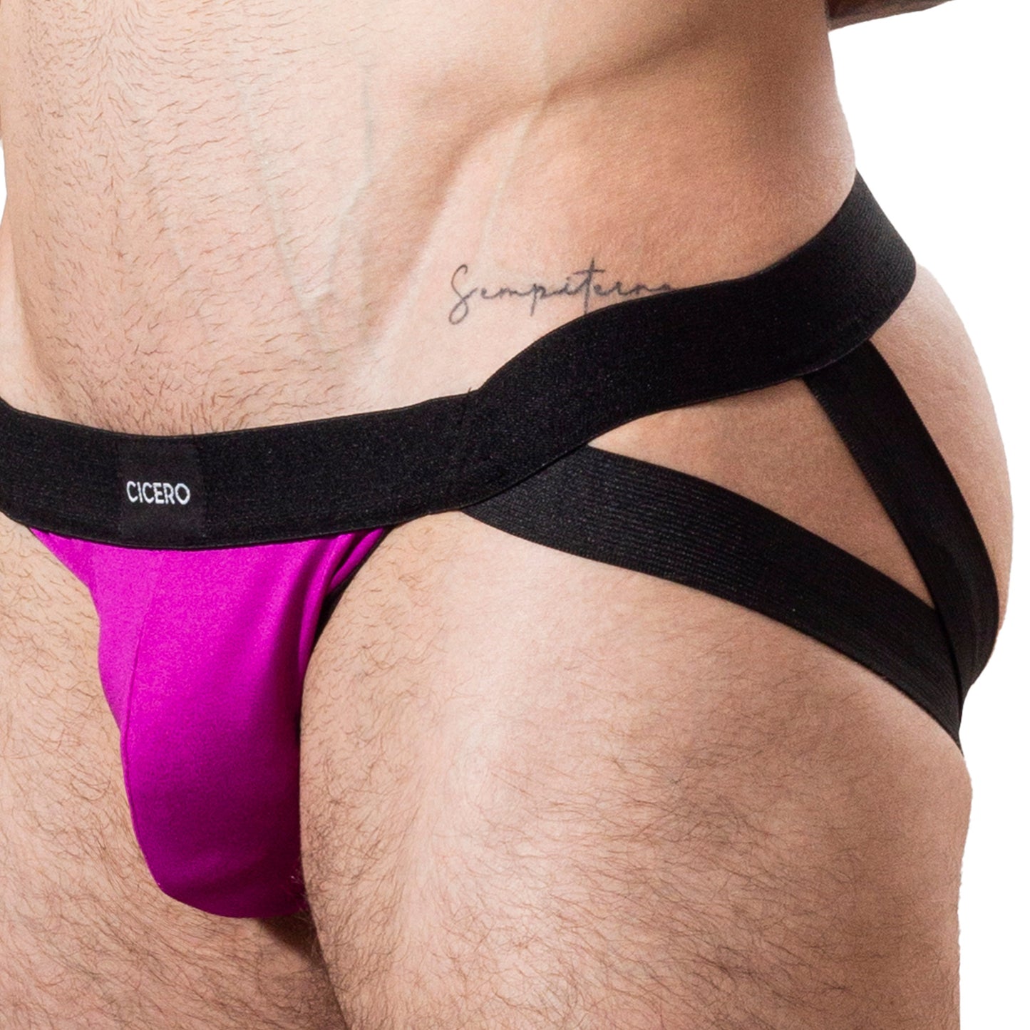 SD0026 Suspensorio doble magenta skinit