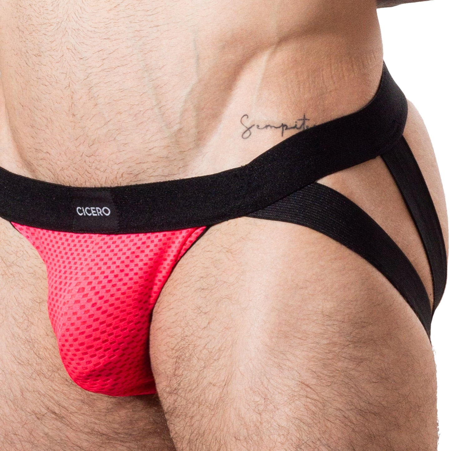 SD0017 – Pink Unwet Jockstrap