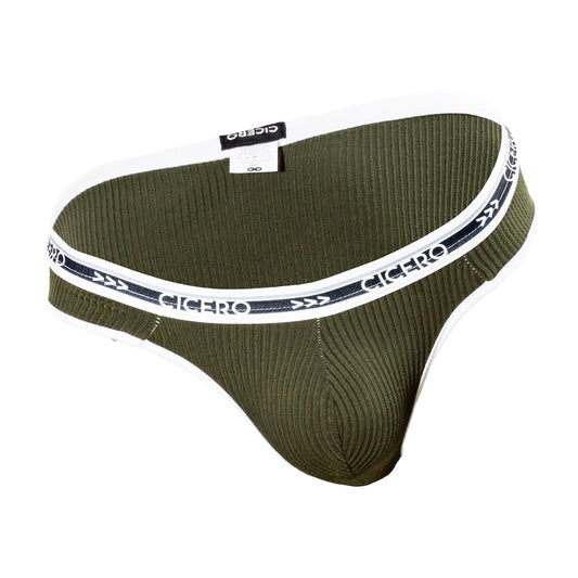 SF0005 Slip strip verde militar resorte Cícero