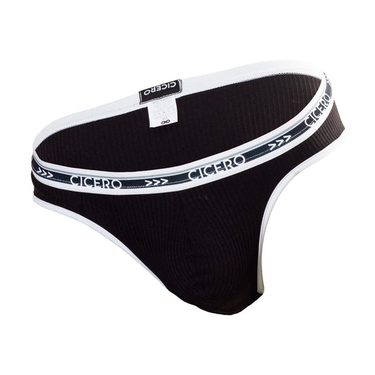 SF0016 Slip rib negro resorte Cícero