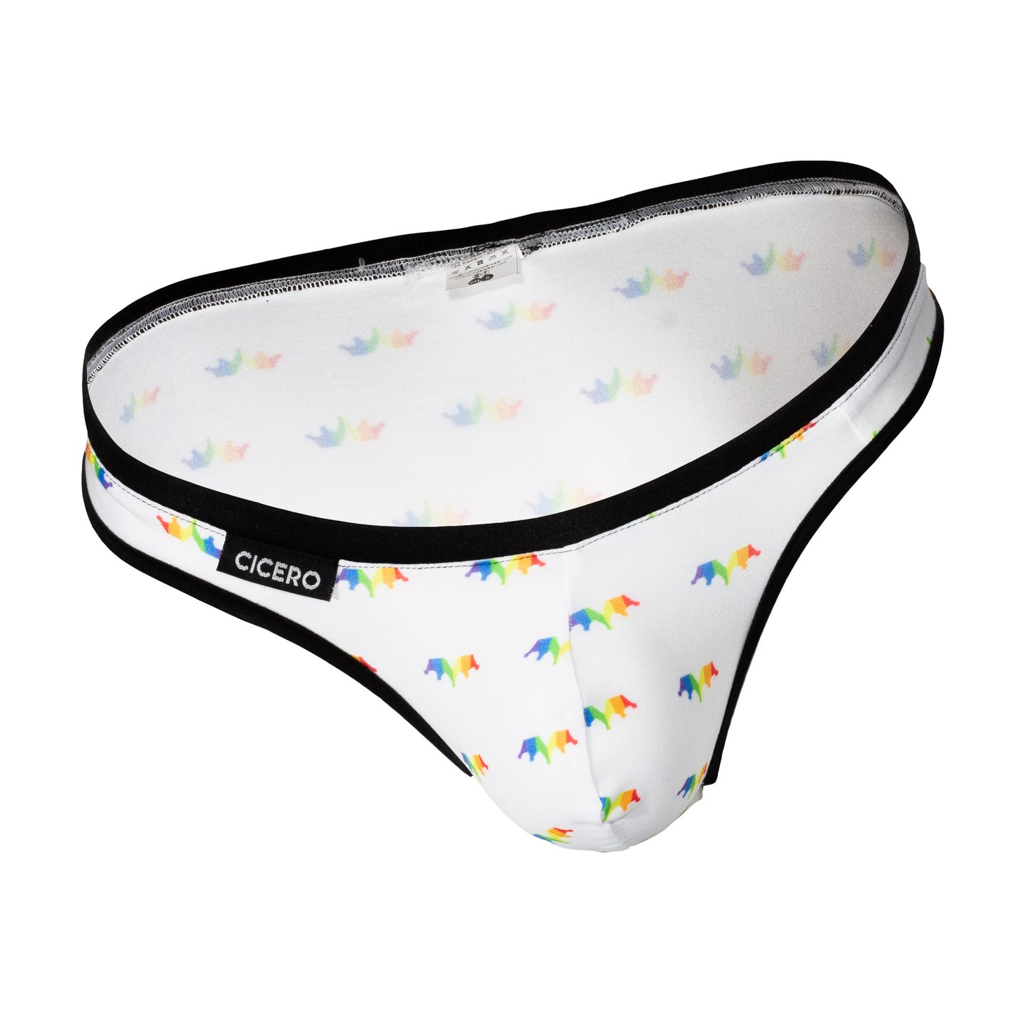 SL0112 Slip Confetti Rainbow arcoiris con coronas SkinIt Cicero