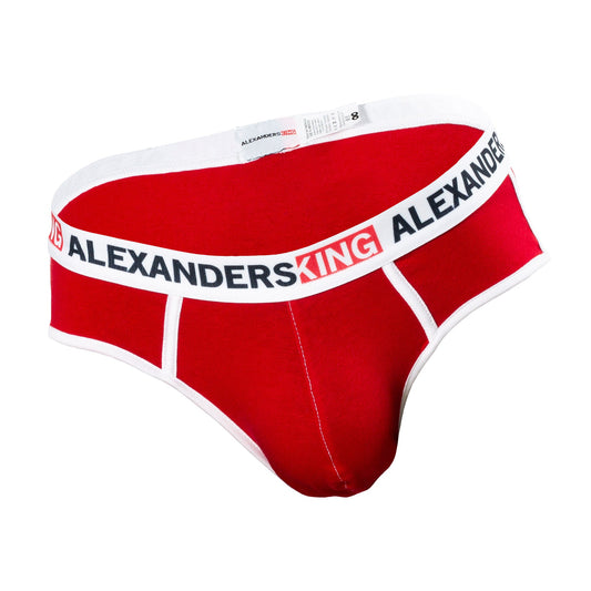 TP0320 Brief Rojo Comfort Alexanders King