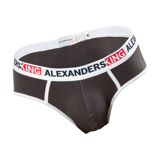 TP0331 Brief Gris Oxford Comfort Alexanders King