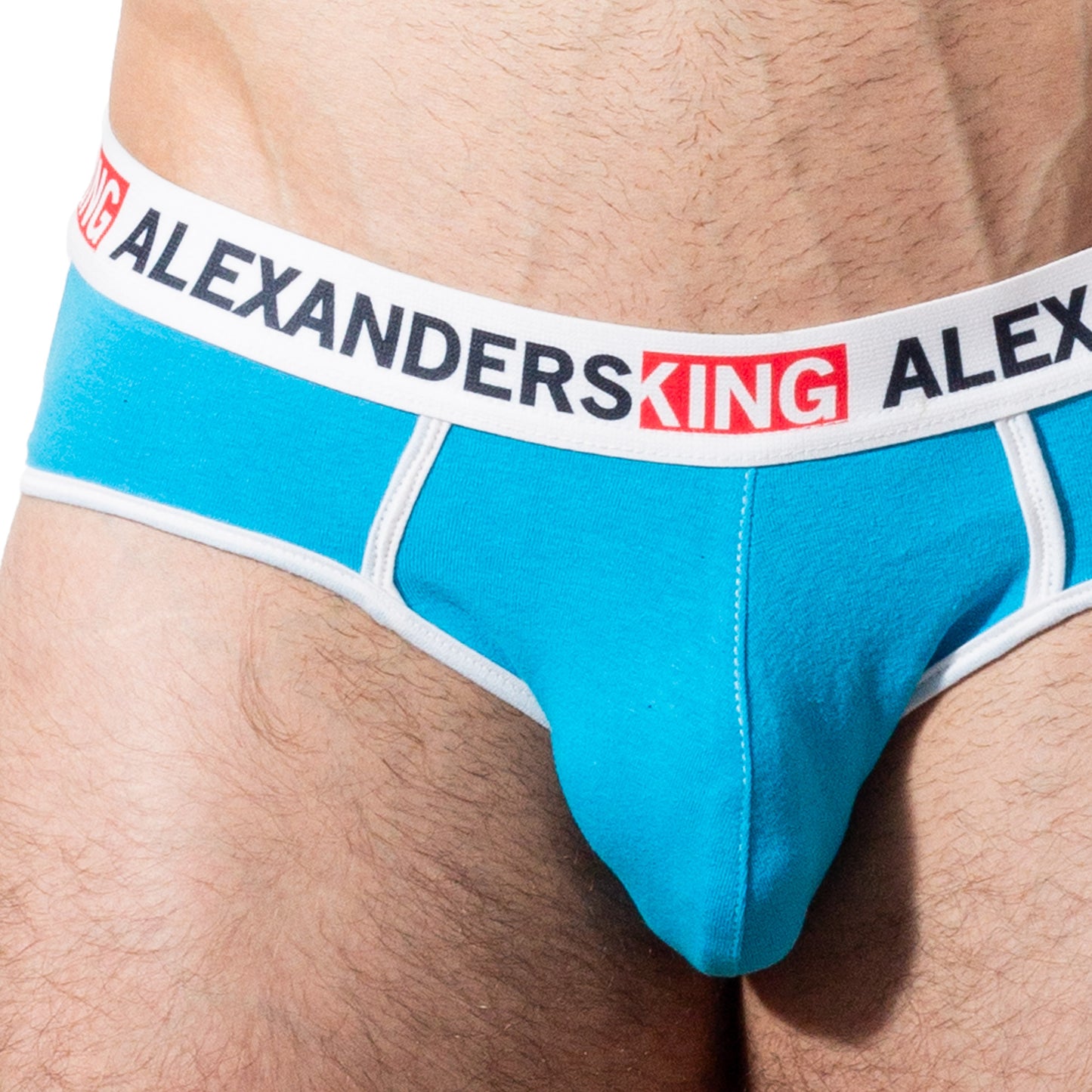 TP0027 Brief White Bias Red Comfort Alexanders King