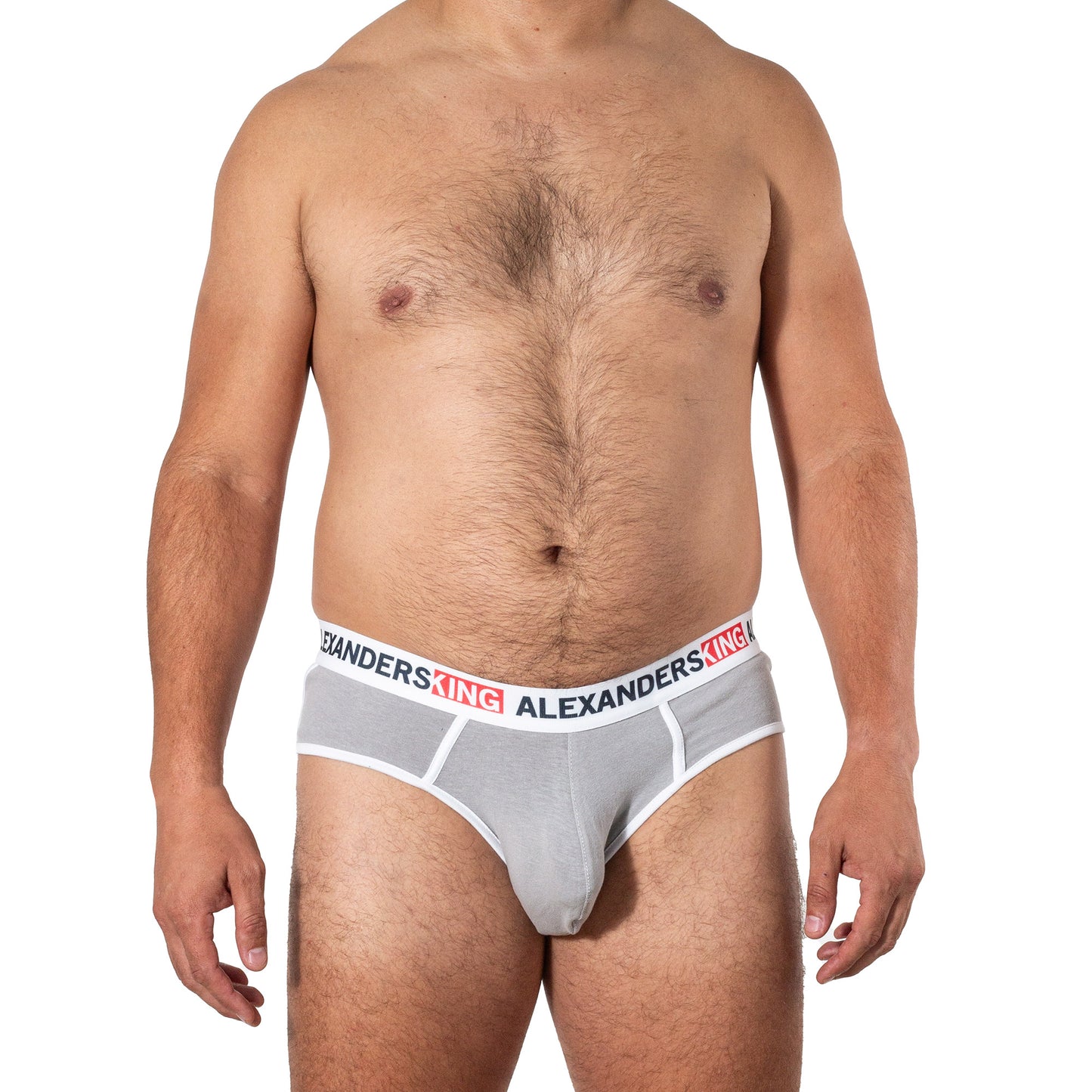 TP0027 Brief White Bias Red Comfort Alexanders King