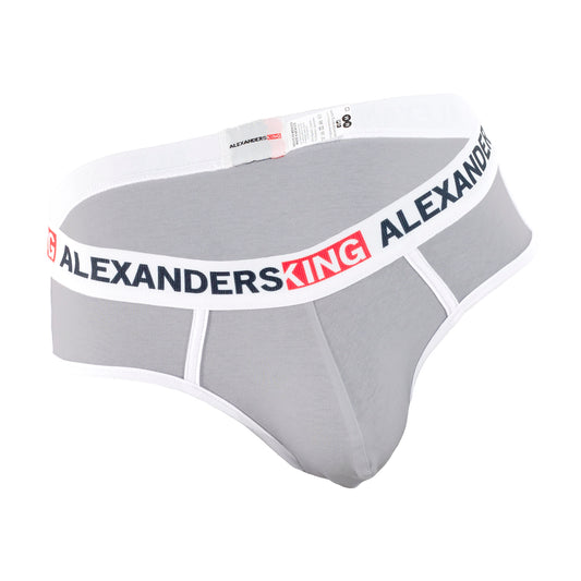 TP0027 Brief White Bias Red Comfort Alexanders King