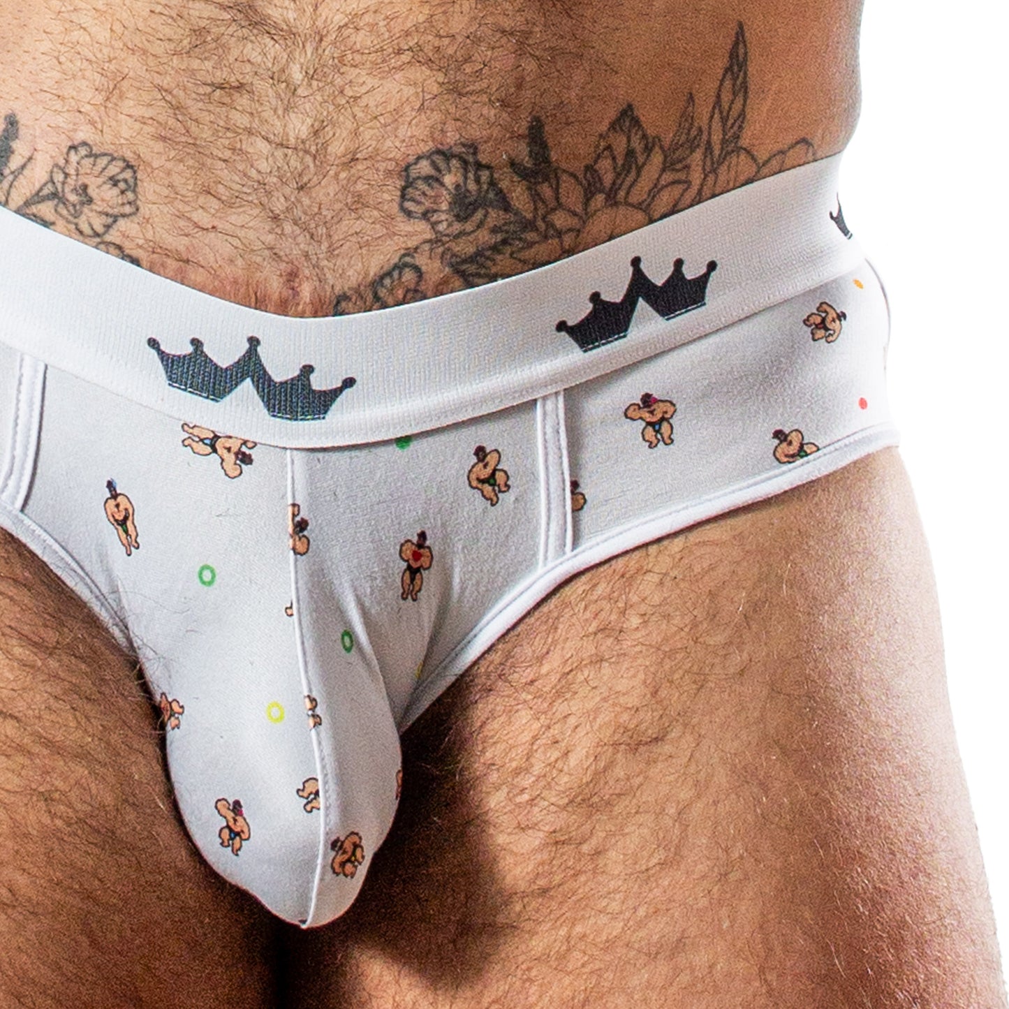 TP0387 brief estampado King Stickers skinit alexanders king