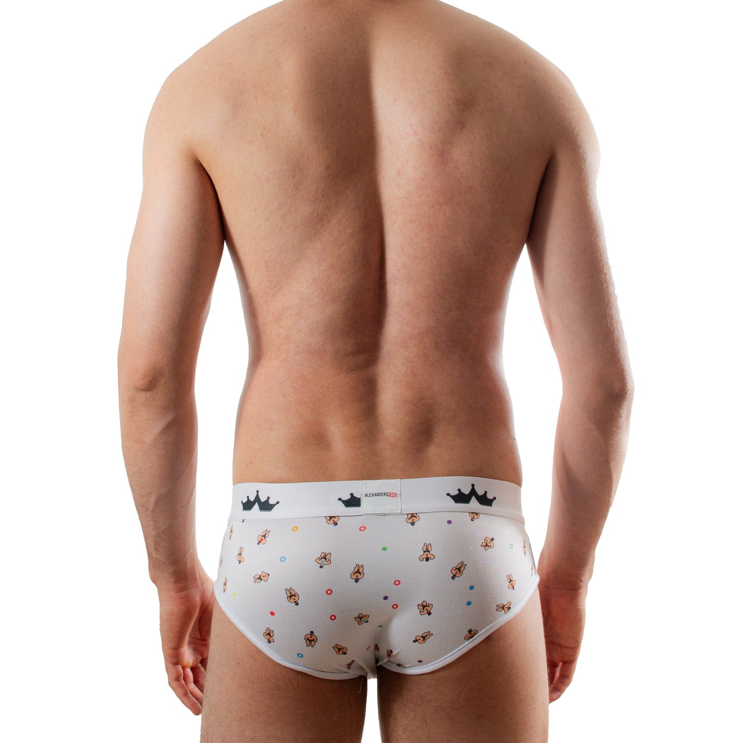 TP0387 brief estampado King Stickers skinit alexanders king