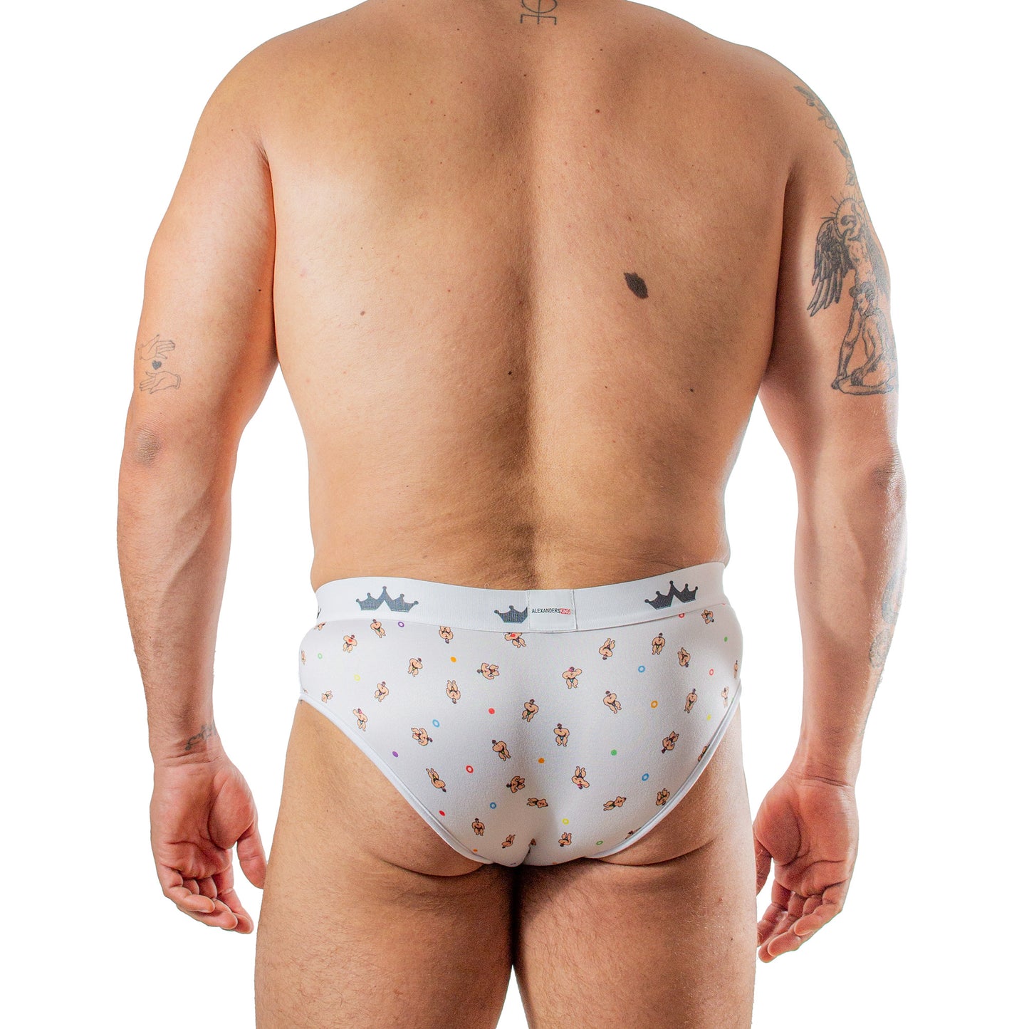 TP0387 brief estampado King Stickers skinit alexanders king