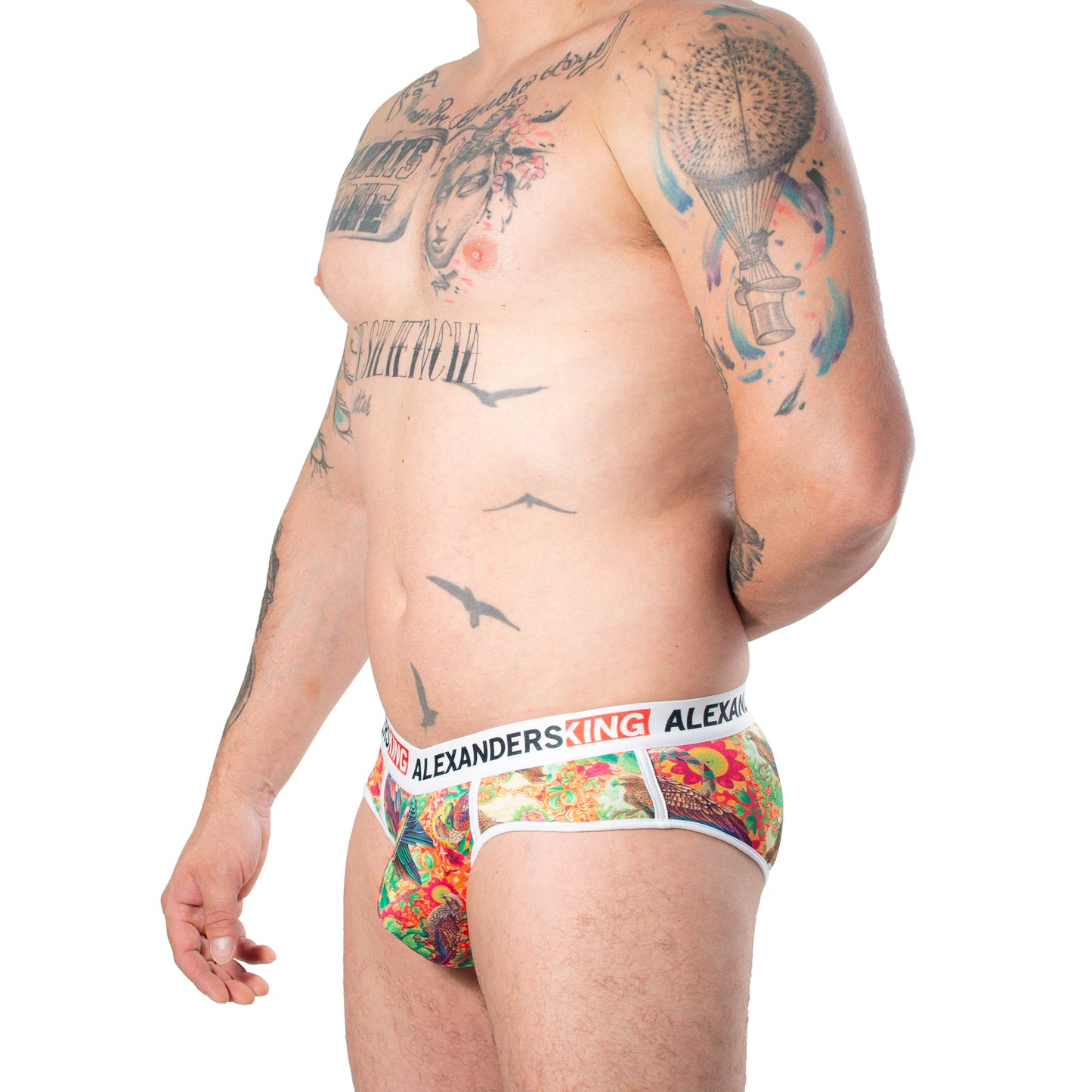 TP0394 brief estampado de Aguila y Serpiente skinit alexanders king