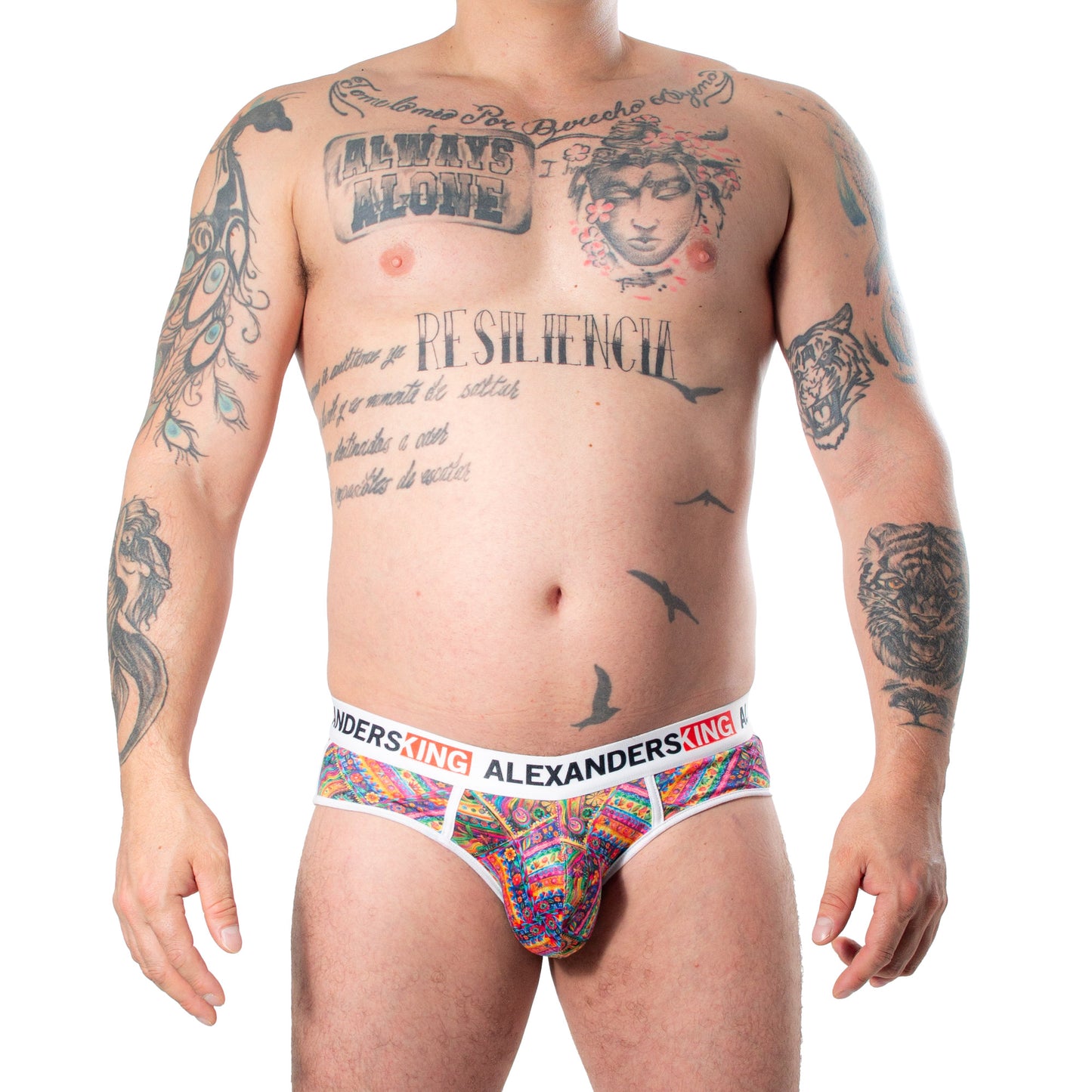 TP0399 brief estampado de Zarape skinit alexanders king