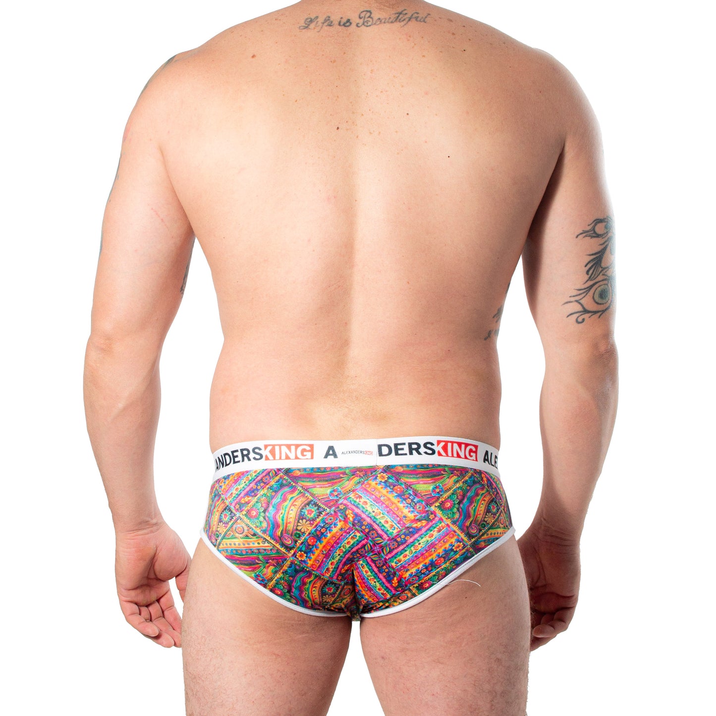 TP0399 brief estampado de Zarape skinit alexanders king