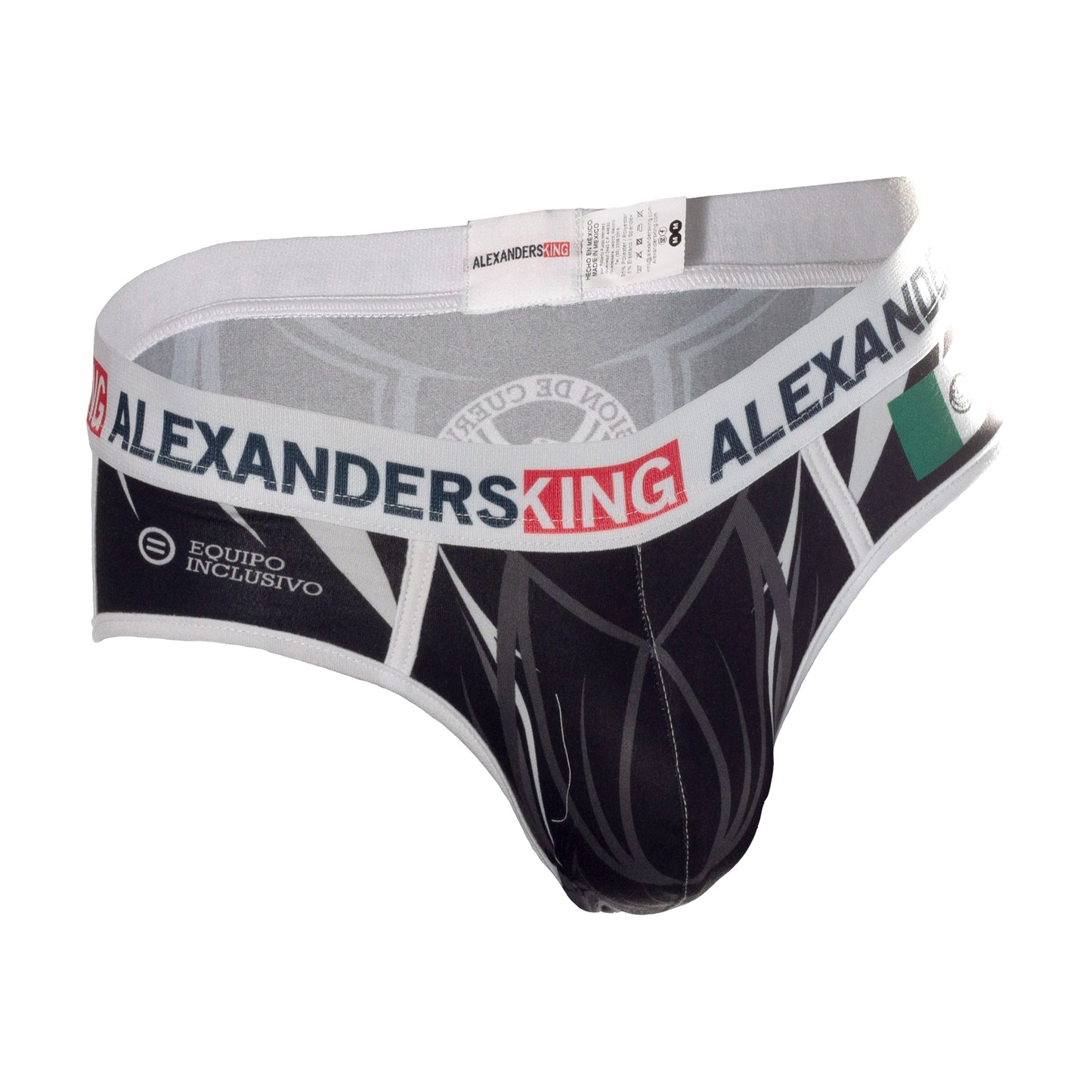 TP0047 Brief White Bias Red Skinit Alexanders King