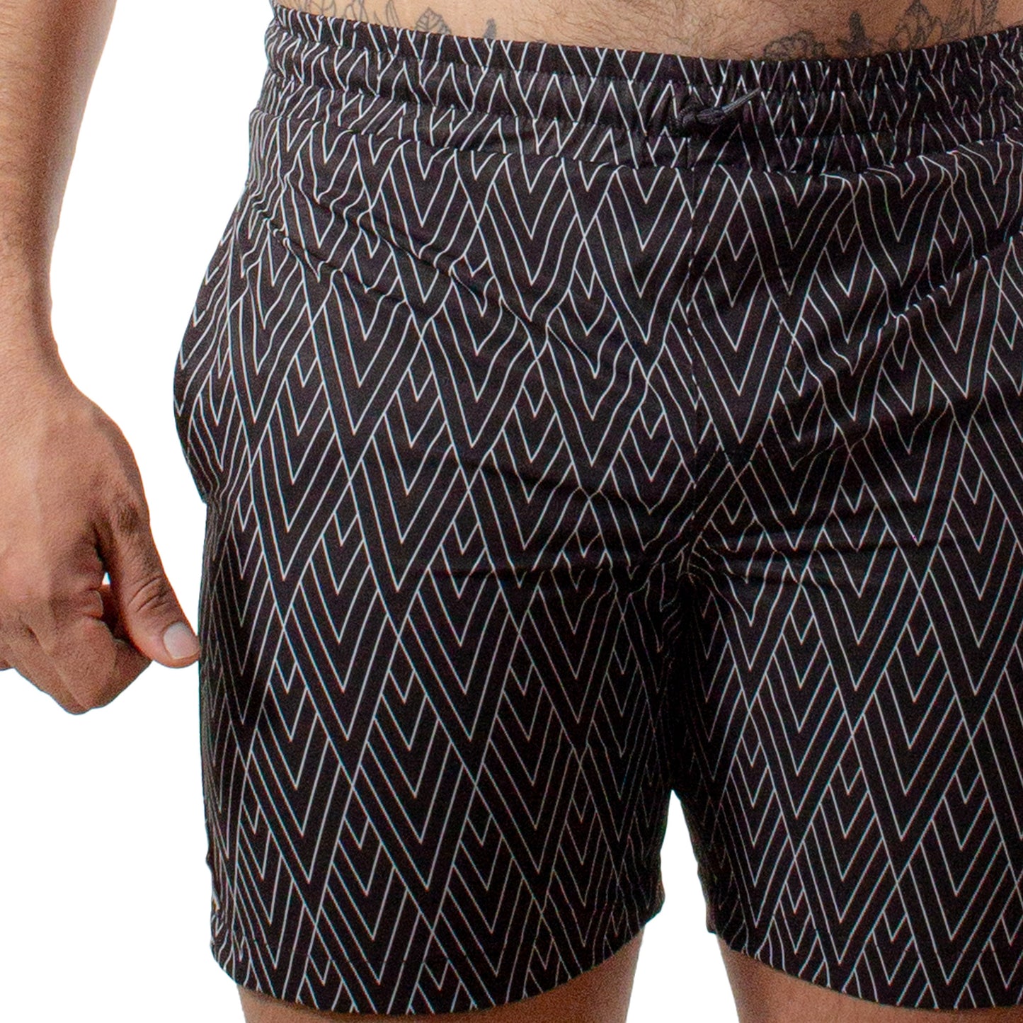 TS0012 Short Twist Night out picos negros