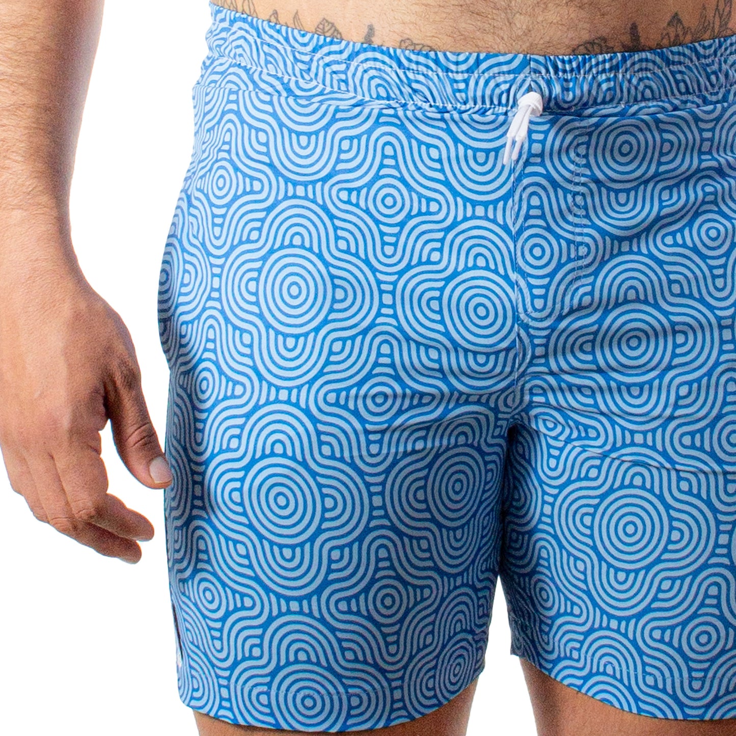 TS0015 Short Twist Deep Whater Ondas Azules