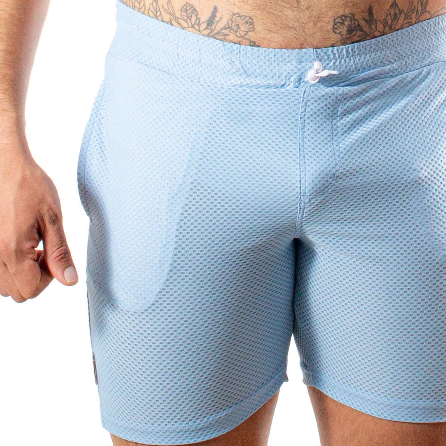 TS0016 Short Twist Azul Hielo Unwet