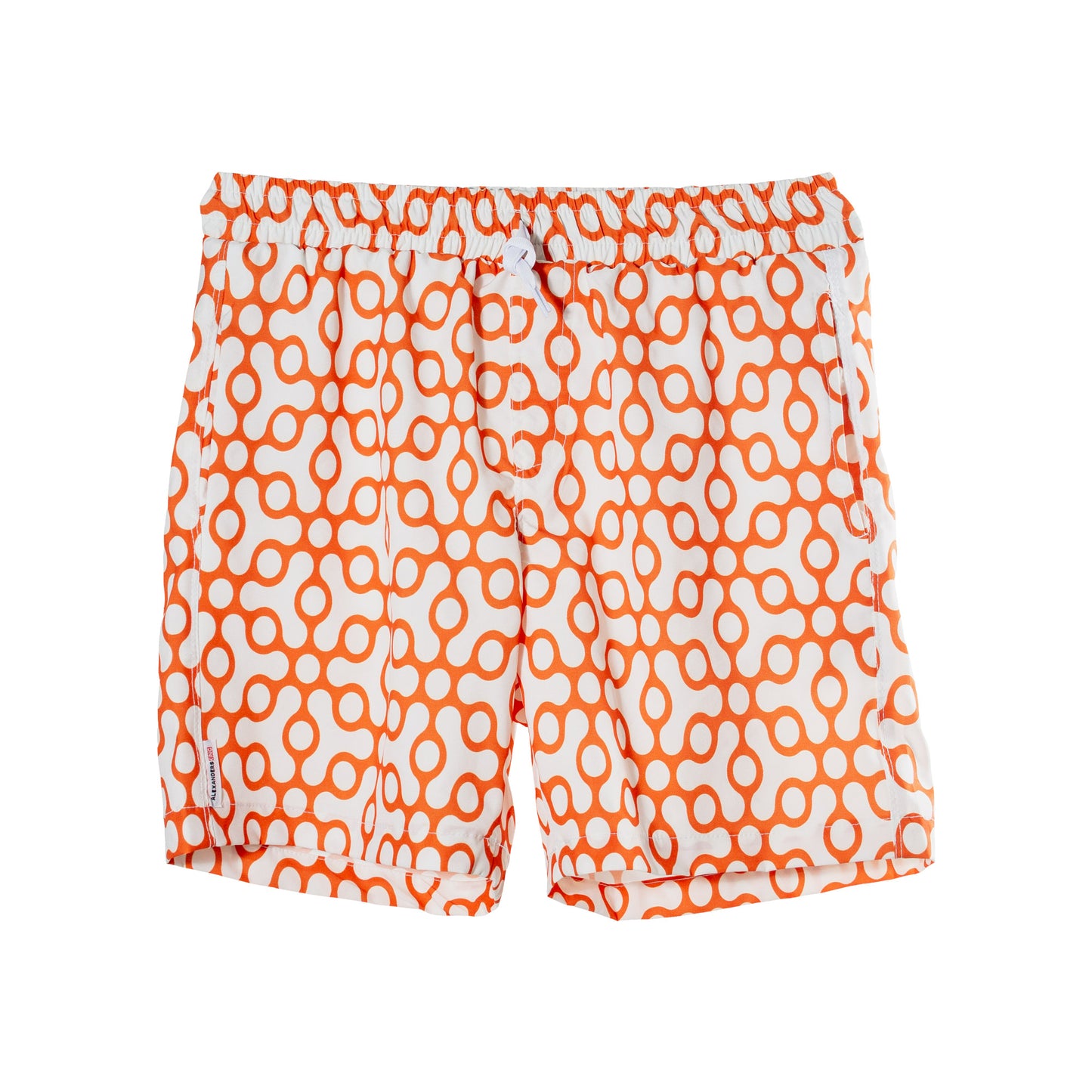 TS0017 Short Twist Dawn Circulos Naranjas