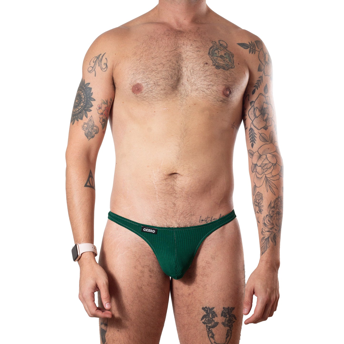 TX0005 Tanga verde esmeralda unwet