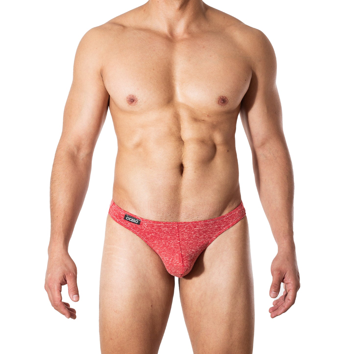 TX0016 Tanga rojo jaspe comfort