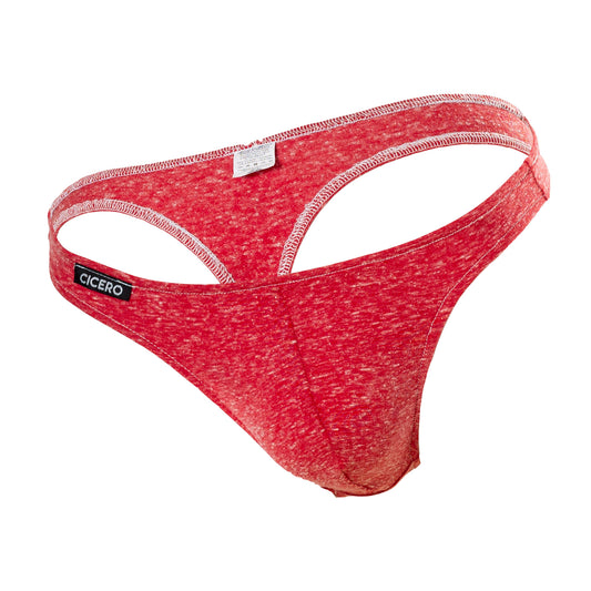 TX0016 Tanga rojo jaspe comfort