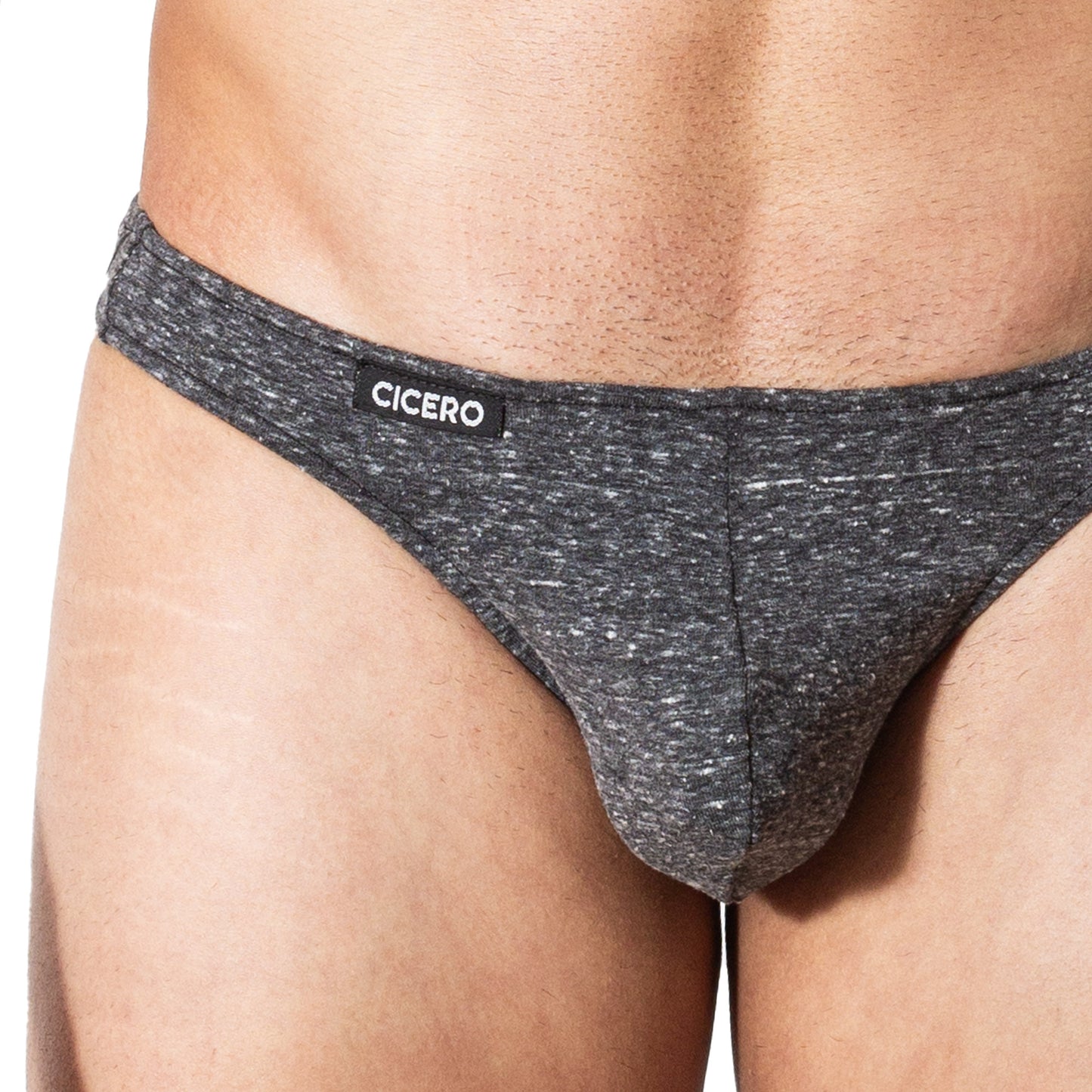 TX0017 Tanga negro jaspe comfort