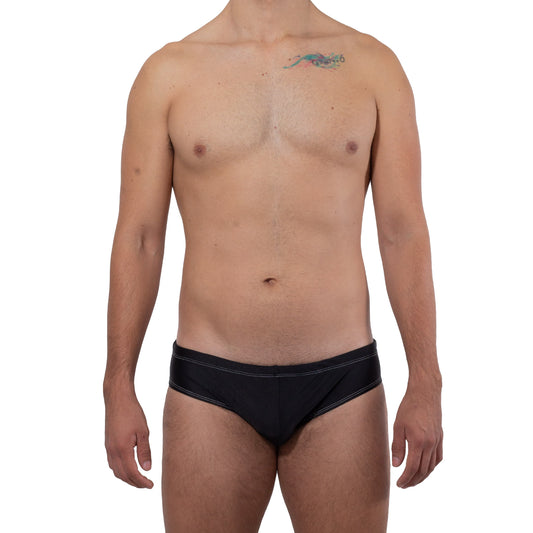 AC0016 Traje de Baño Brief Negro