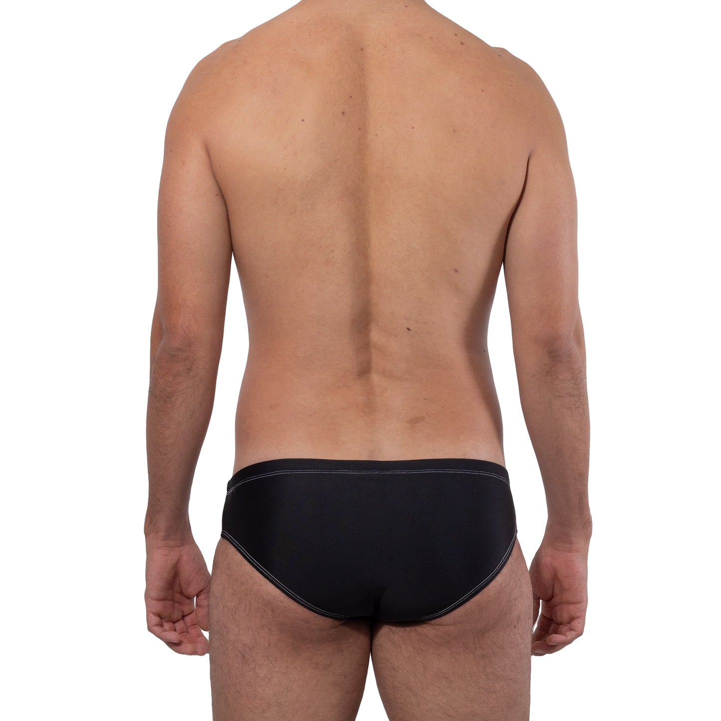 AC0016 Traje de Baño Brief Negro