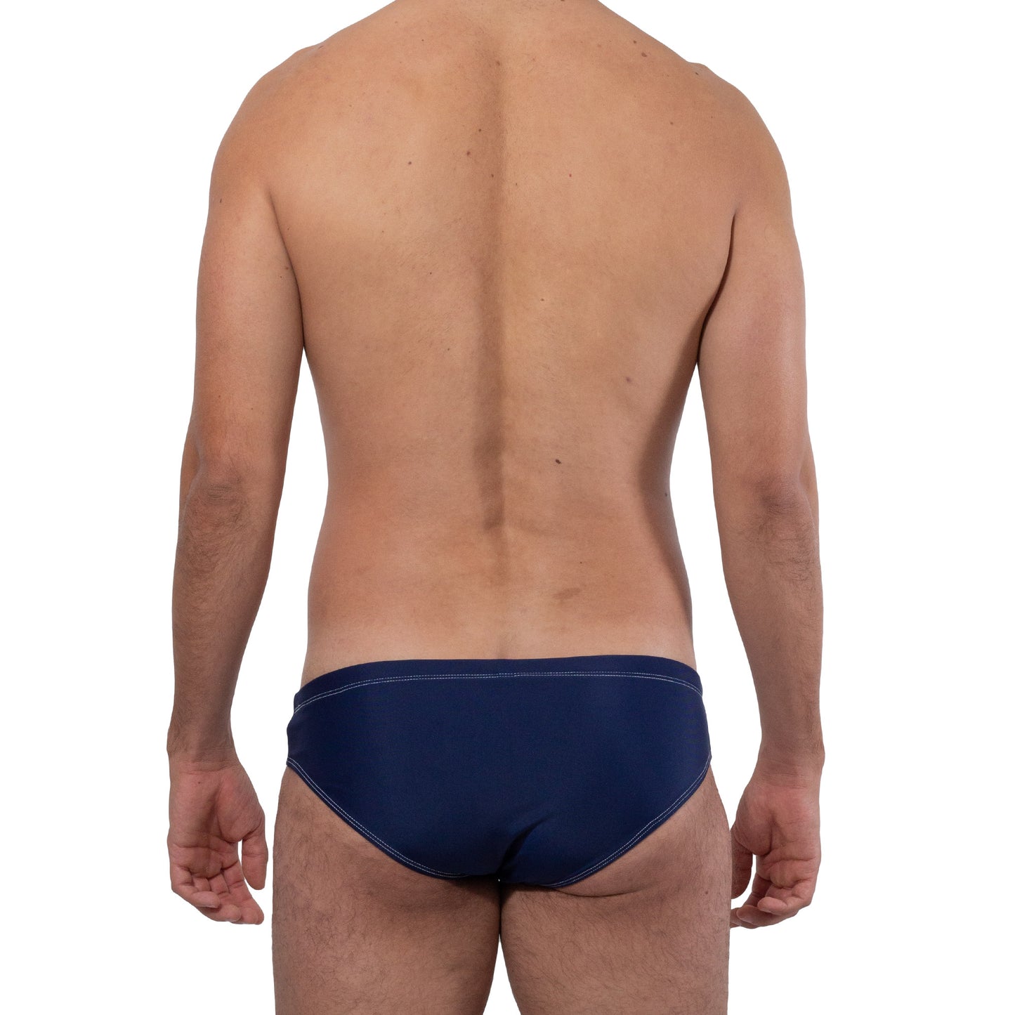 AC0017 Traje de Baño Brief Azul Marino