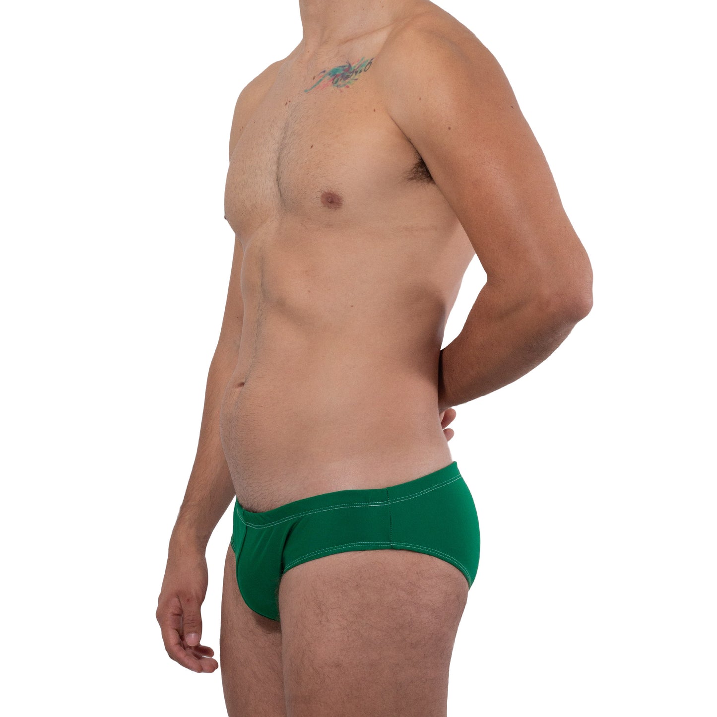 AC0018 Traje de Baño Brief Verde