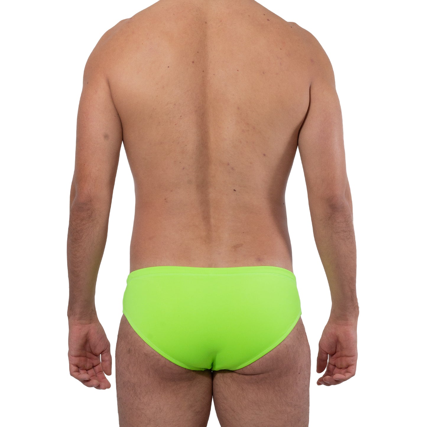 AC0019 Traje de Baño Brief Verde Neon