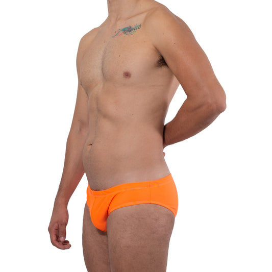 AC0020 Traje de Baño Brief Naranja Neon