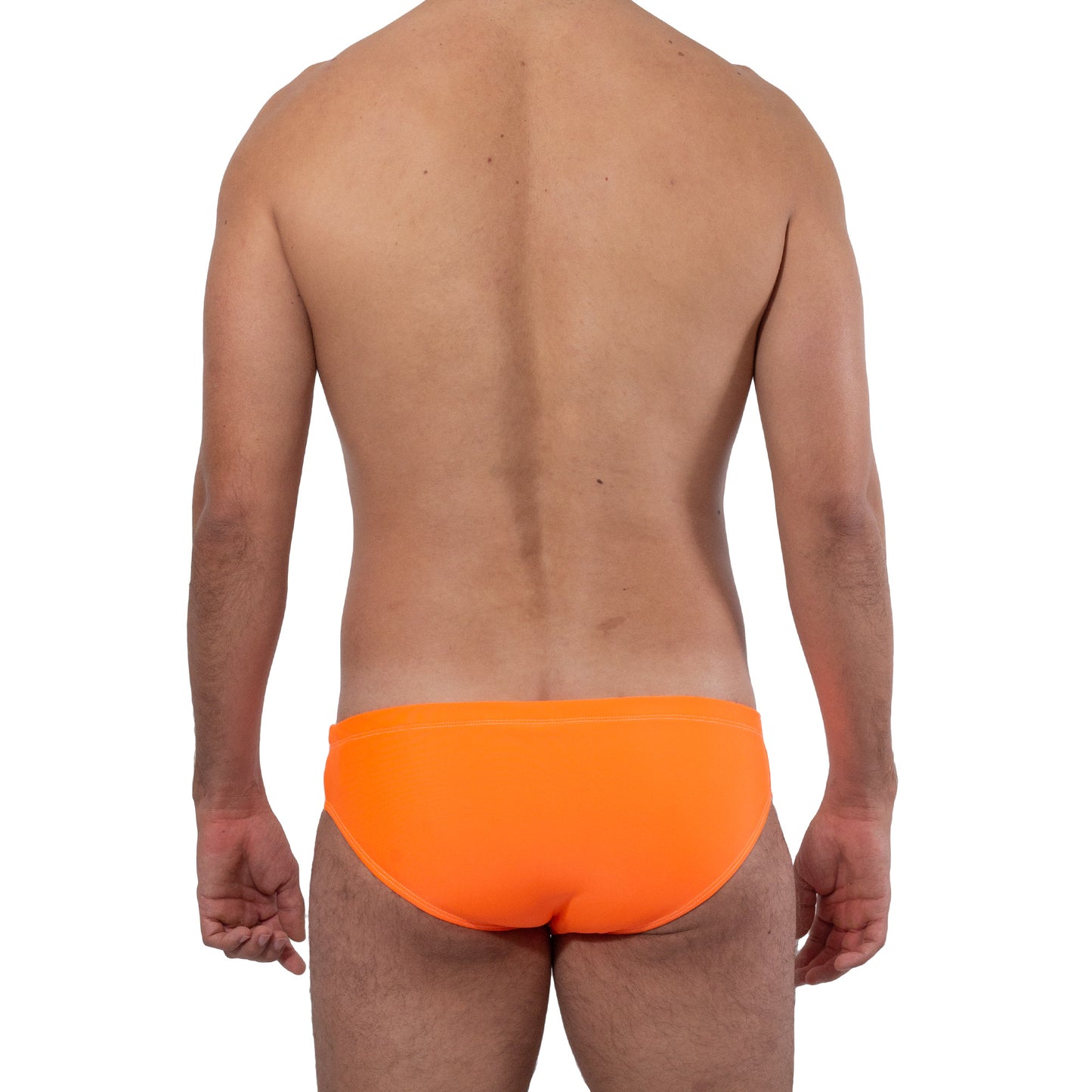 AC0020 Traje de Baño Brief Naranja Neon