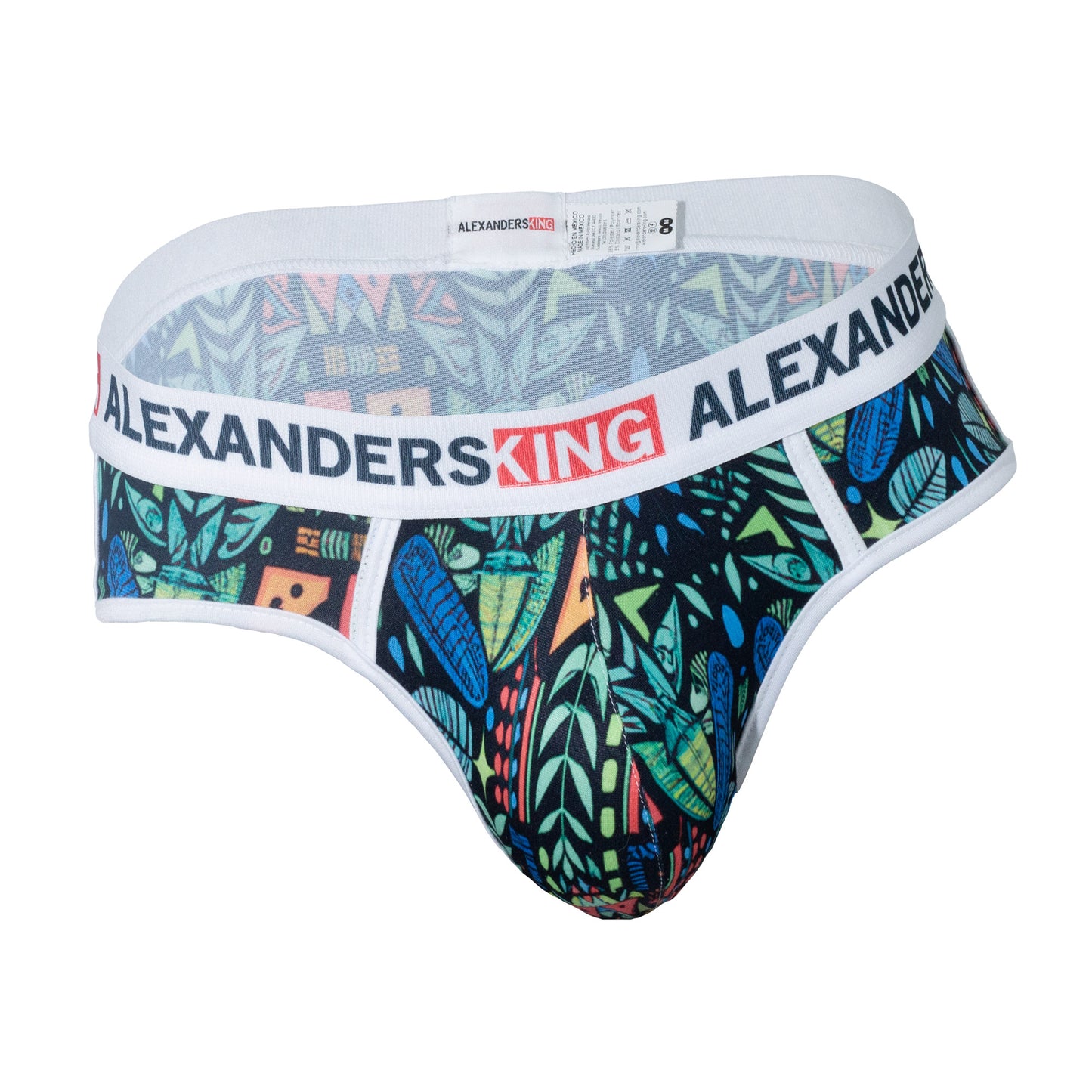 TP0301 Brief Ahau Dzilam sublimado plumas de colores skinit