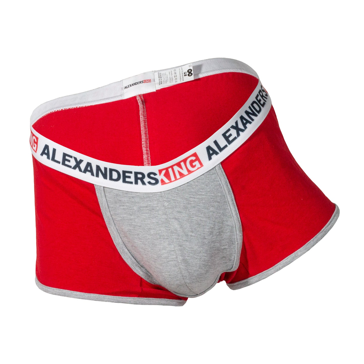 BB0004 Boxer Belfast Red Contrast