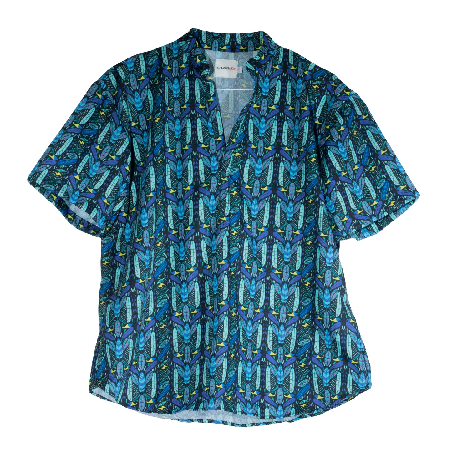 CC0009 Camisa Casual Cuello Mao Tulum manga corta