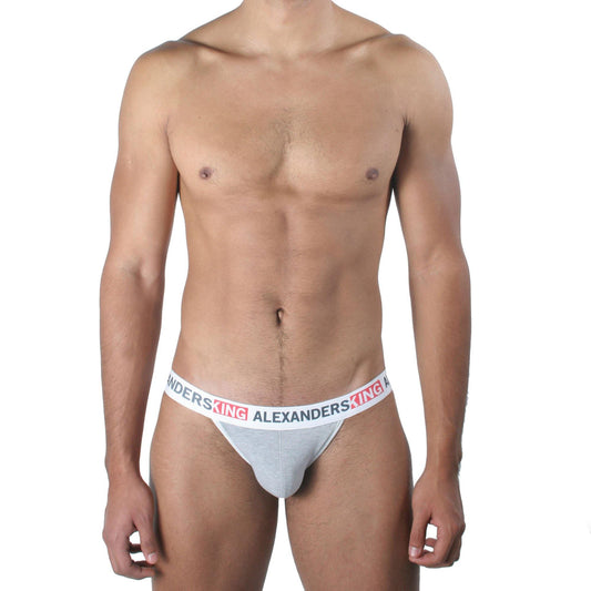 CP0020 - Suspensorio ClÌÁsico Gris Comfort - AlexandersKing Underwear