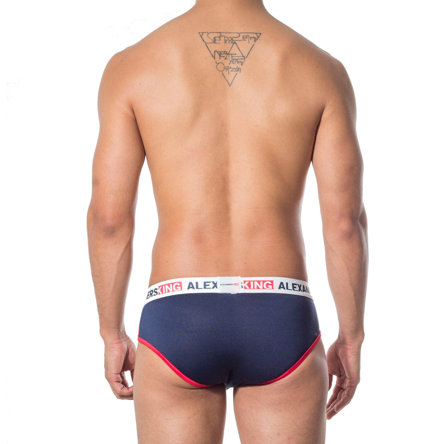 TP0231 Brief Azul Marino skinit Bies Rojo