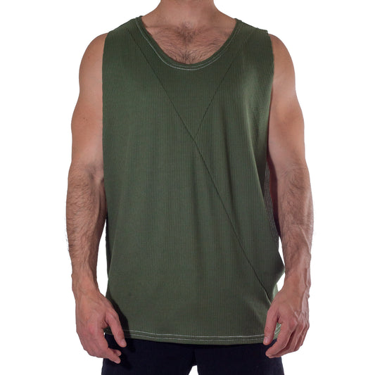 LS0002 LongSleeve playera deportiva suelta verde militar skinit