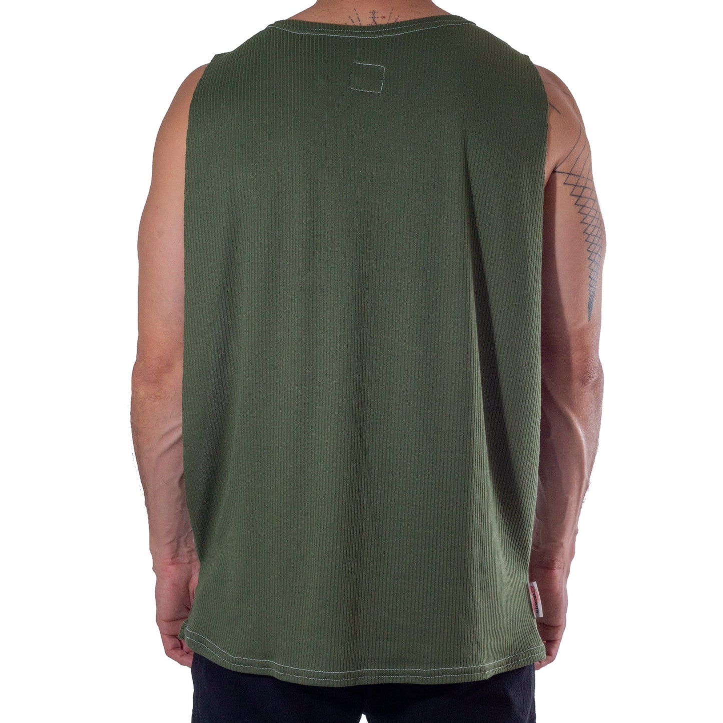 LS0002 LongSleeve playera deportiva suelta verde militar skinit